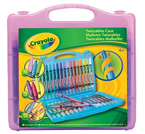 Image of CRAYOLA Twistables Crayons Case (Case colour may vary)