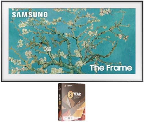 Image of Samsung QN32LS03CBFXZA 32 Inch The Frame QLED Smart TV with Art Mode and 2 Year Amber Protection Plan (2023)