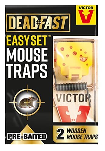 Image of Deadfast 20300397 Easy Set Mouse Trap, Twin Pack