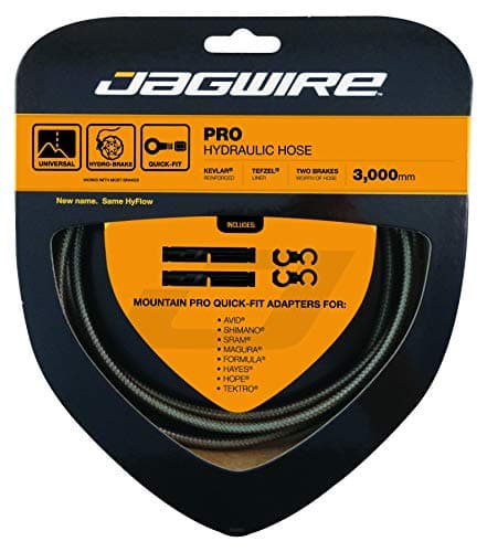 Image of Jagwire 18008391 Hyflow Hydraulic Hose 3000 mm - Carbon Silver