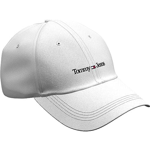 Image of Tommy Jeans Mens Tjm Sport Am0am11341 Cap, White