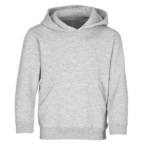 Image of Fruit of the Loom Children’s Hooded Sweatshirt, heather grey, 14-15 Years