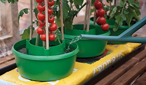 Image of Garland Green Plant Halos 3x Pots Watering Crop Support 29cm Dia and 13cm (H)