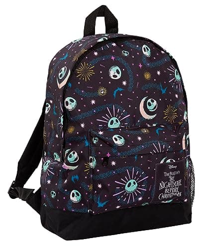 Image of Disney The Nightmare Before Christmas Backpack For Kids Adults Large Capacity Jack Skellington College School Bag