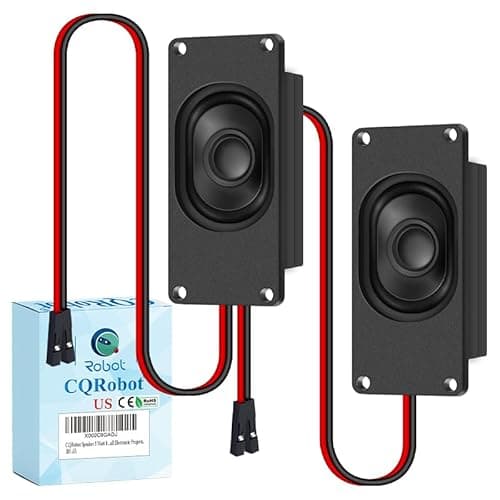 Image of CQRobot Speaker 3 Watt 8 Ohm Compatible With Arduino Motherboard, 2.54mm DuPont Interface. It is Ideal for a Variety of Small Electronic Projects.