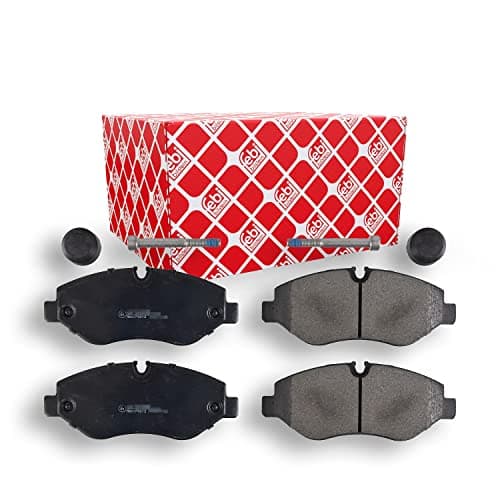 Image of febi bilstein 16710 Brake Pad Set with fastening material, 1 unit