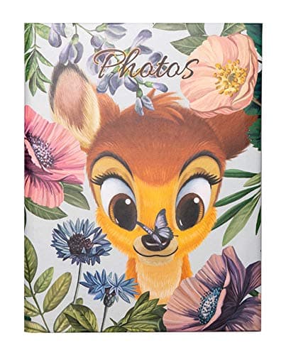Image of Grupo Erik 6x4 Photo Album - Disney Bambi Gifts Under 10 Pounds | 10x15 cm, 100 Pockets Photo Albums 6x4, Memory Book | Disney Gifts For Women & For Men