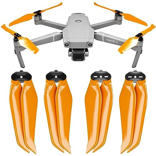 Image of Master Airscrew Stealth Propellers for DJI Mavic 2 Pro/Zoom/Enterprise - Orange, 4 pcs