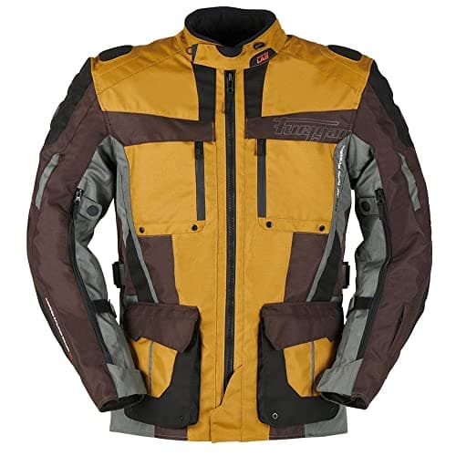 Image of Furygan BREVENT 3IN1-Motorbike Jacket-Touring & Adventure–CE EPI Certified-All Seasons–3IN1 Waterproof, Wind-Block & Warm-Long Trip-D3O Protection-Abrasion Resistant