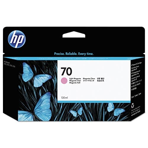 Image of HP 70 - C9455A - 1 x Light Magenta - Ink cartridge - For DesignJet Z2100, Z3100, Z3100ps, Z3200, Z3200ps, Z5200