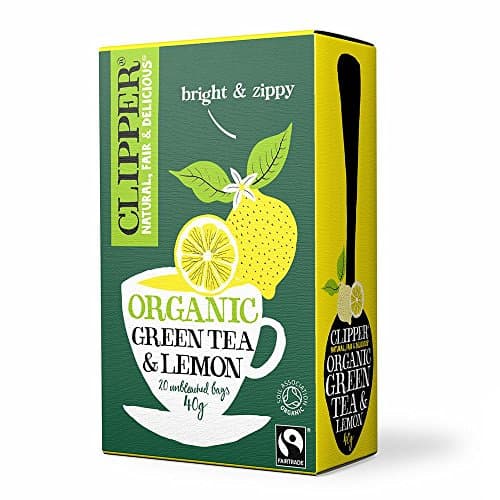 Image of Clipper Organic Green Tea with Lemon - 1 x 20 bags