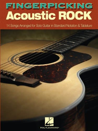 Image of Fingerpicking Acoustic Rock Songbook: 14 Songs Arranged for Solo Guitar in Standard Notation & Tab