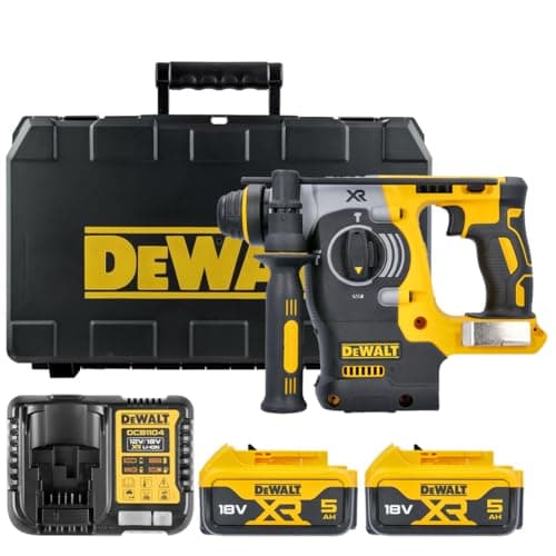 Image of DeWalt Cordless 18V Li-Ion SDS Plus Drill 2 Batteries DCH273P2-GB