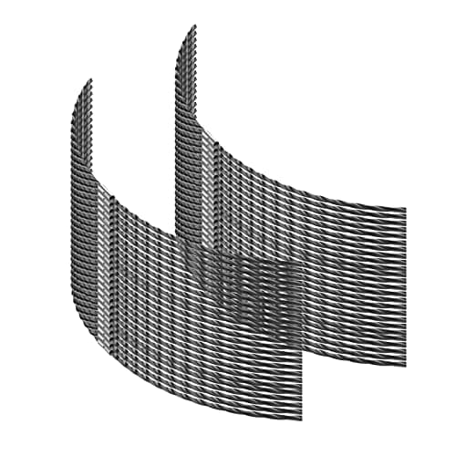 Image of 50 pieces F016800431 Replacement Trimmer Line for Bosch AFS 23 to 37 brush cutters, 37cm × 3.5mm each