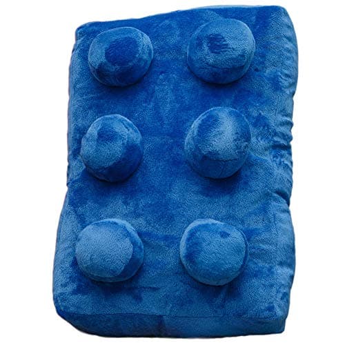 Image of FVLFIL Building Brick Cushion (Blue)
