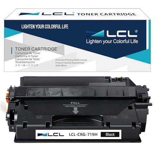 Image of LCL 719H High Yield Toner Cartridge Replacement for Canon 719 719H CRG719 CRG719H for Canon LBP251DW LBP252DW LBP253X MF411DW MF416DW MF418X MF419X LBP6300dn LBP6310dn LBP6650dn LBP6670dn (1 Black)