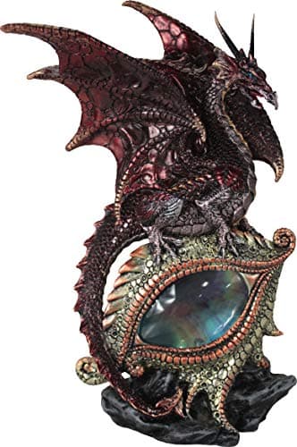 Image of Nemesis Now Eye Of The Dragon Red Figurine 26cm Red