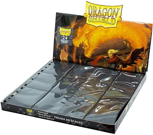 Image of Arcane Tinmen 10304 - Dragon Shield: 24-Pocket Pages (50) - Sideloaded Clear