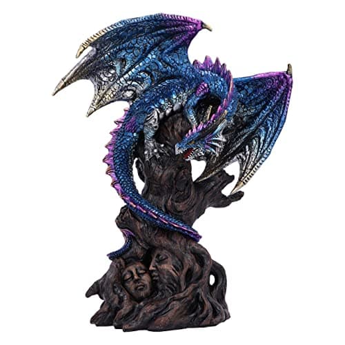 Image of Nemesis Now Ealdwoode Figurine 27.5cm, Resin, Dragon Sculpture, Gothic Fantasy Merchandise, Cast in the Finest Resin, Hand-Painted