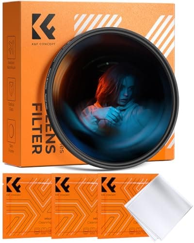 Image of K&F CONCEPT 77mm Spiral Halo Whirlpool Effect Lens Filter Optical Glass Special Effect Camera Lens Filter (Nano-B Series)