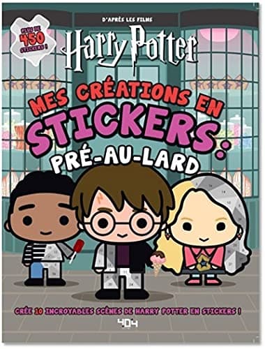 Image of Harry Potter - Mes créations en stickers : Pré-au-lard: Crée 10 incroyables scènes de Harry potter en stickers !