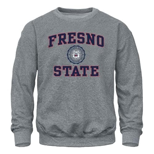 Image of Barnesmith Crewneck Sweatshirt, Unisex, Cotton/Poly Blend, Heritage Logo, Charcoal Grey