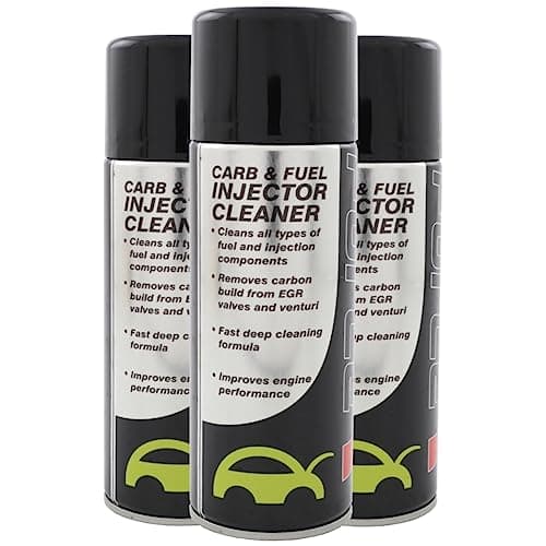 Image of (Pack of 3) 400ml Carb & Fuel Injector Cleaner - Carburettor Carbon Cleaner Spray