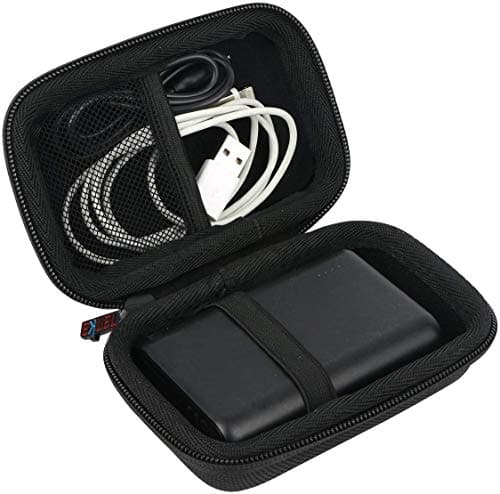 Image of Khanka Hard Case Replacement for Anker PowerCore 10000mAh / PowerCore II 10000 Power Bank Portable Charger External Battery. (Black)