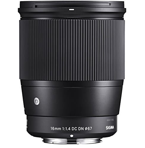 Image of Sigma 16mm f/1.4 DC DN Contemporary Lens for Sony E (402965) Black