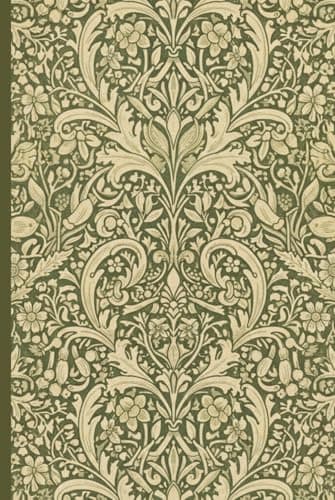 Image of Green Botanical Notebook: 100 Lined Pages, 6x9 inch, Aesthetic Victorian Floral Art Journal for Writing and Gifts (Botanical Notebook Collection)