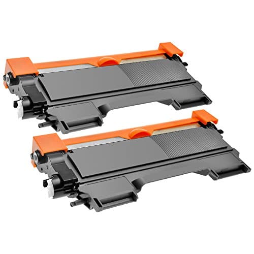Image of Brother TN-2010 X2 Black Laser Toner Cartridge Compatible with DCP-7055 DCP-7055W DCP-7057 HL-2130 HL-2132 HL-2135W HL-2310