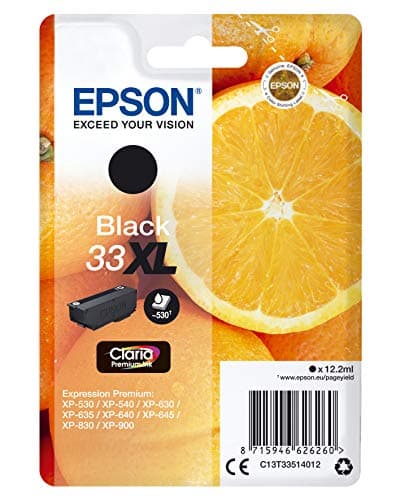 Image of Epson C13T33514022 33XL Original Inkjet Cartridges - Black