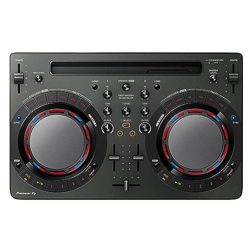 Image of Pioneer DJ DDJ-WeGO4-K - Portable DJ Controller - iOS compatible (Black)