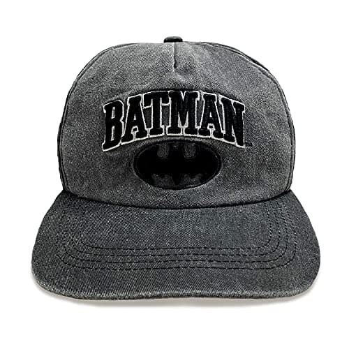 Image of DC Batman - Collegiate Text (Baseball Cap)