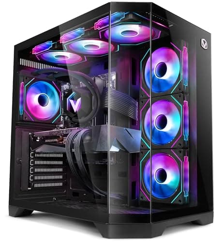 Image of Vibox Gaming PC • Intel Core i9 12900KF 16-Core • Nvidia RTX 5070 12GB • 32GB RAM • 1TB SSD • Windows 11 • WiFi • Black