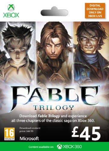 Image of Xbox Live £45 Gift Card: Fable Trilogy [Online Game Card]