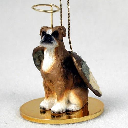 Image of Boxer Angel Figurine