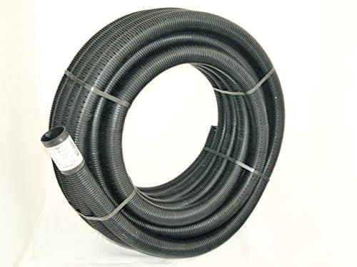 Image of Various Perforated Land Drainage Piping Coil Pipe (25M x 80mm) for field or garden underground water run-off, drying out and dispersal