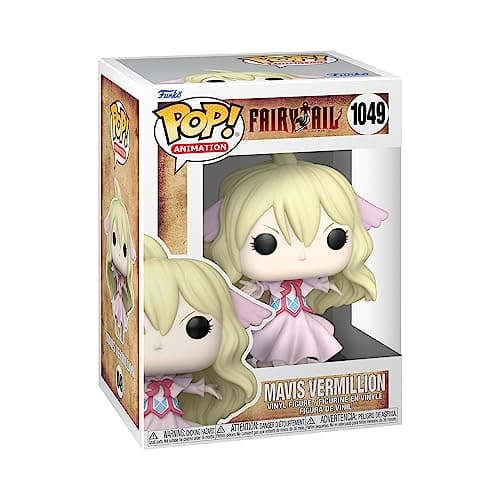 Image of Funko POP! Animation: Fairy Tail - Mavis Vermillion - Collectable Vinyl Figure - Gift Idea - Official Merchandise - Toys for Kids & Adults - Anime Fans - Model Figure for Collectors and Display