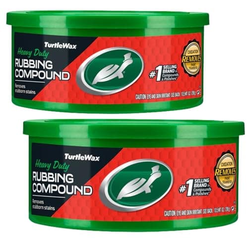Image of 2x Rubbing Compound Paste 297g | Paint Correction Compound for Cars Restores Shine