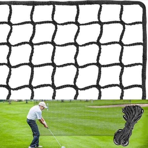 Image of Ball Catching Net, Football, Protective Net, 3 x 3 m, Stair Fence, Ball Catch Net, Waterproof and Weather-Resistant Suitable for Football Field, Basketball Court, Tennis Court, Baseball Field and