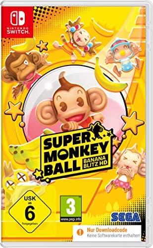 Image of Super Monkey Ball Banana Blitz HD (Switch) (Code in a Box) [German Version]