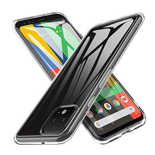 Image of GAPlus Google Pixel 4 XL Case - Ultra Slim Silicone Clear Gel Skin Bumper Case Cover For Google Pixel 4 XL
