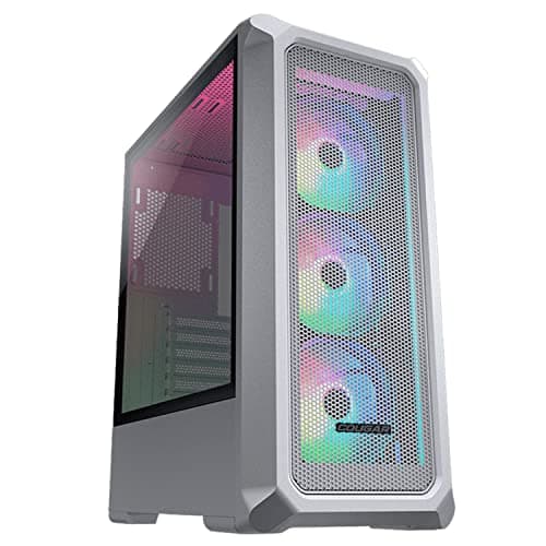 Image of COUGAR Archon 2 Mesh RGB White Elegant ARGB Mid Tower Case with Powerful Mesh Intakes