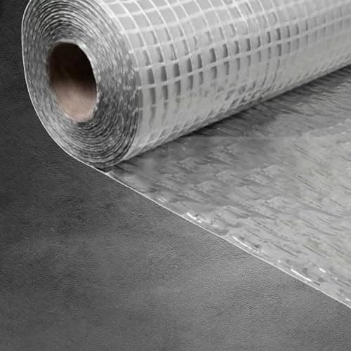 Image of 50m² Aluminium Foil Vapour Control Membrane (VCL) – Multi-Purpose Reflective Vapour Barrier for Walls, Roofs & Floors – (1m x 50m)
