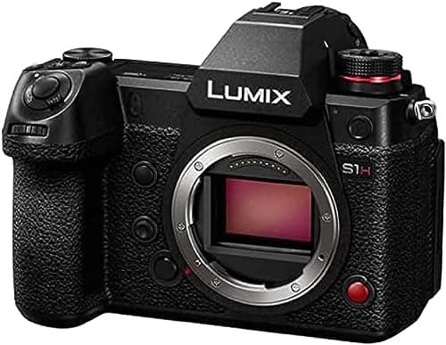 Image of Panasonic LUMIX S1HE Full Frame Mirrorless Camera, 6K Video Recording With Flip Screen (Full-Frame Capture, 4:2:2 10-bit Internal Recording, Camera Body Only, Black)