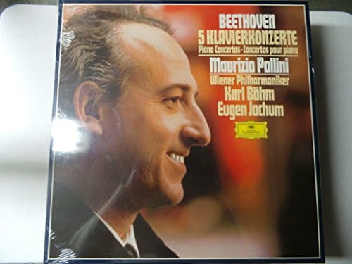 Image of Ludwig van Beethoven: Die fünf Klavierkonzerte / The Piano Concertos [Vinyl Schallplatte] [4 LP Box-Set]