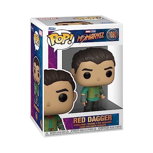 Image of Funko POP! Marvel: Ms. Marvel - Red Dagger - Collectable Vinyl Figure - Gift Idea - Official Merchandise - Toys for Kids & Adults - TV Fans - Model Figure for Collectors and Display