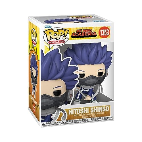 Image of Funko POP! Animation: MHA - Hitoshi Shinso - 1/6 Odds for Rare Chase Variant - My Hero Academia - Collectable Vinyl Figure - Gift Idea - Official Merchandise - Toys for Kids & Adults - Anime Fans
