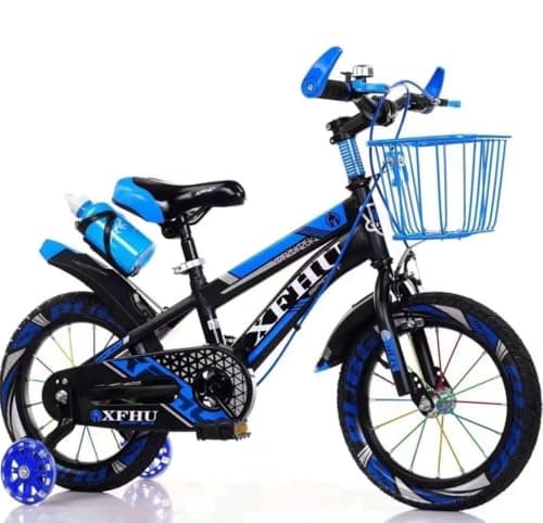 Image of Kids Boys Bike, Raleigh, Tourer, Bicycle, Cycling, Boys Cycle, 12" 14" 16" 18" 20", Children’s Bicycle, Adjustable Sport Bike 2-12 Years Old, Stabilisers New! (16 Inches)